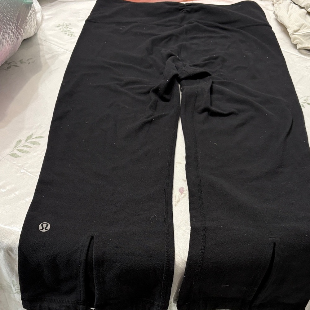 lululemon athletica Classic Black Ankle Pants
